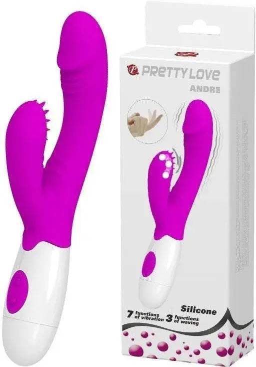 Vibrator cu Dubla Stimulare, Roz My Store